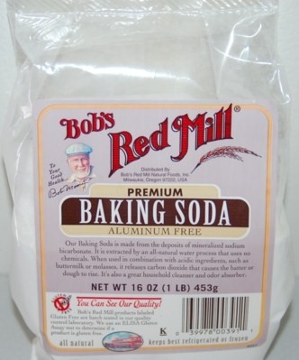 Bob's Red Mill Baking Soda (Aluminium Free). 453gm.
